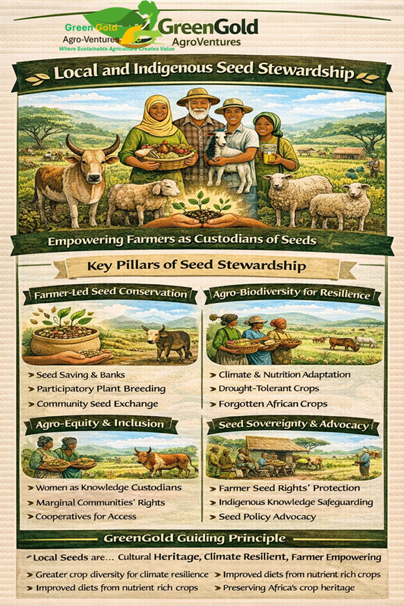 Local and Indigenous Seed Stewardship: Empowering Farmers as Custodians of Our Food Future